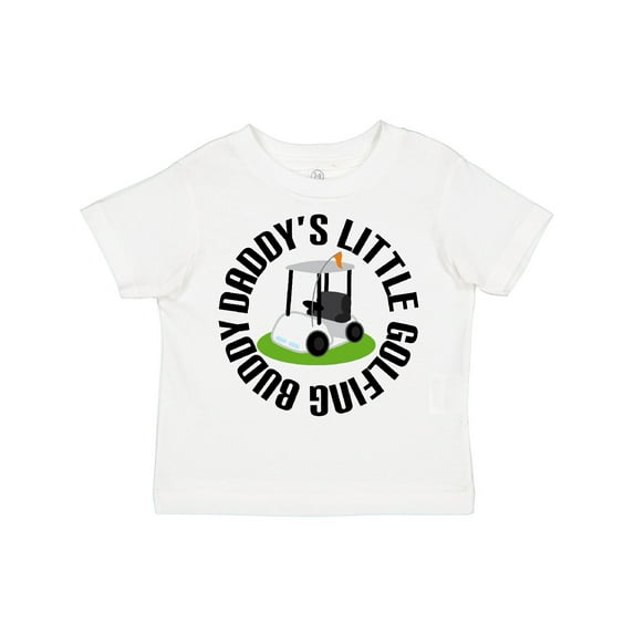 Inktastic Daddys Little Golfing Buddy Boys or Girls Toddler T-Shirt