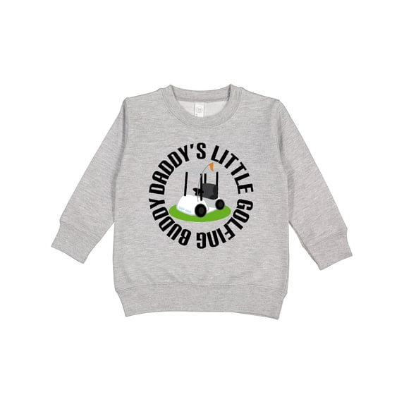 Inktastic Daddys Little Golfing Buddy Toddler Sweatshirt