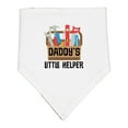 thumbnail image 1 of Inktastic Daddys Little Helper Tool Box Baby Bandana Bib, 1 of 4