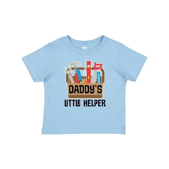 Inktastic Daddys Little Helper Tool Box Boys or Girls Baby T-Shirt