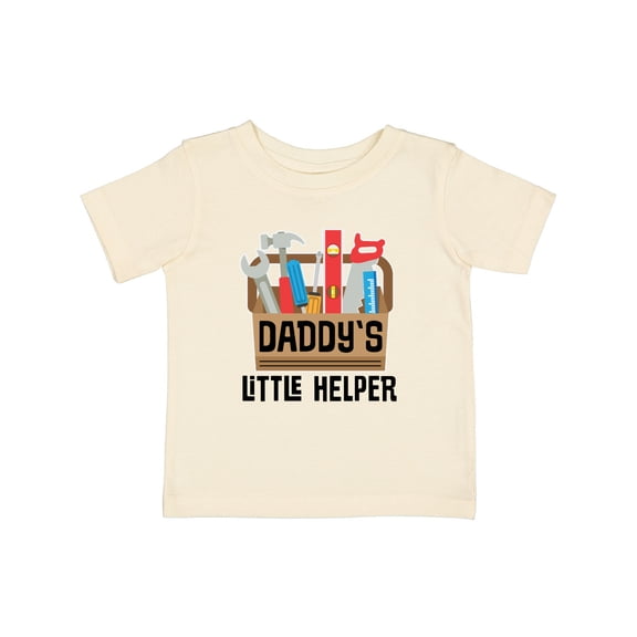 Inktastic Daddys Little Helper Tool Box Boys or Girls Baby T-Shirt