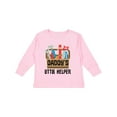 thumbnail image 1 of Inktastic Daddys Little Helper Tool Box Boys or Girls Long Sleeve Toddler T-Shirt, 1 of 5