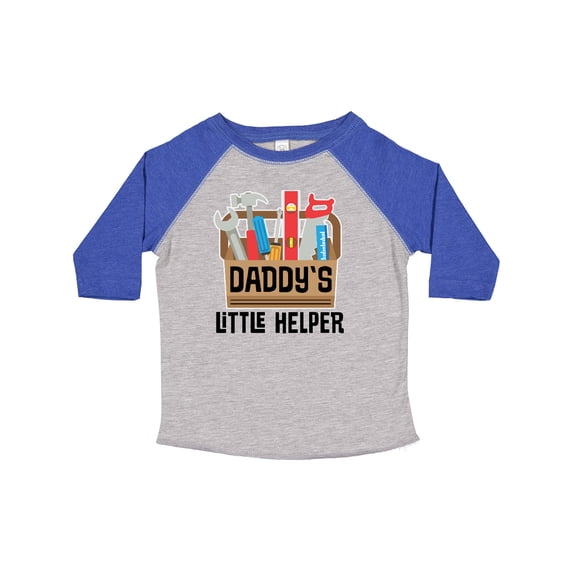 Inktastic Daddys Little Helper Tool Box Boys or Girls Toddler T-Shirt