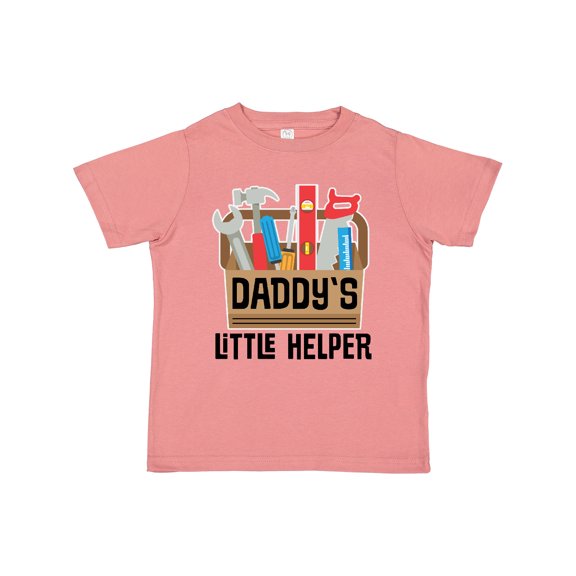 Inktastic Daddys Little Helper Tool Box Boys or Girls Toddler T-Shirt