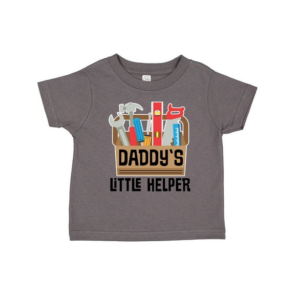 Inktastic Daddys Little Helper Tool Box Boys or Girls Toddler T-Shirt