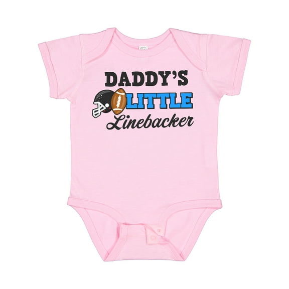 Inktastic Daddys Little Linebacker Boys or Girls Baby Bodysuit