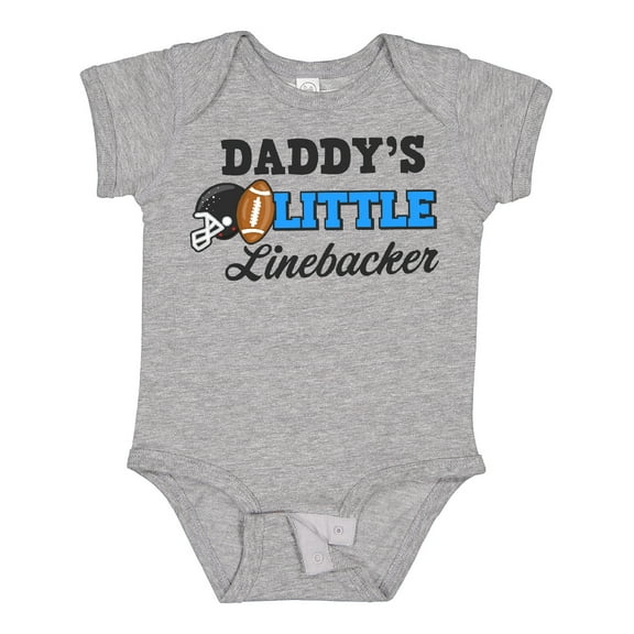 Inktastic Daddys Little Linebacker Boys or Girls Baby Bodysuit
