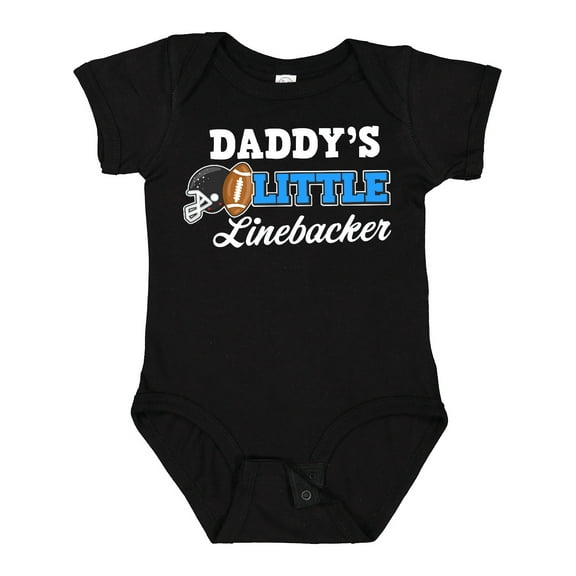 Inktastic Daddys Little Linebacker Boys or Girls Baby Bodysuit