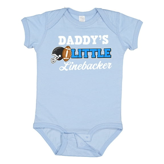 Inktastic Daddys Little Linebacker Boys or Girls Baby Bodysuit