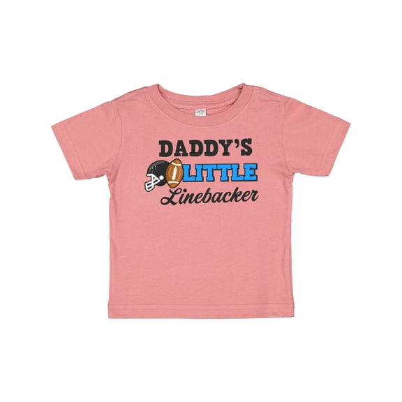 Inktastic Daddys Little Linebacker Boys or Girls Baby T-Shirt