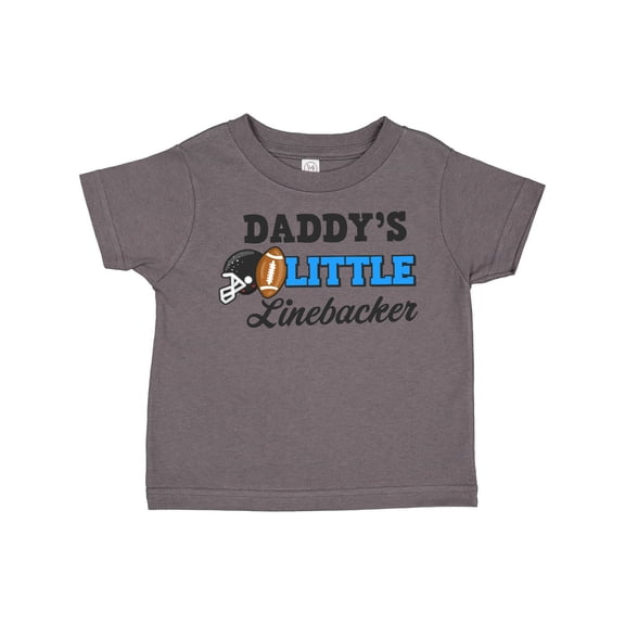 Inktastic Daddy's Little Linebacker Boys or Girls Toddler T-Shirt