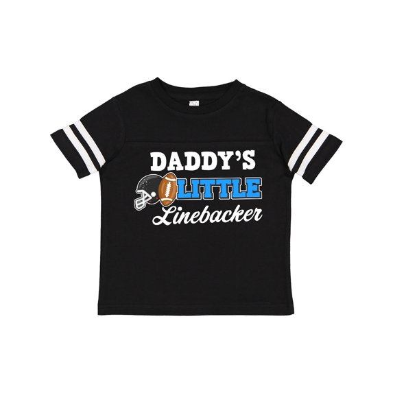 Inktastic Daddys Little Linebacker Boys or Girls Toddler T-Shirt