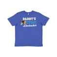 thumbnail image 1 of Inktastic Daddys Little Linebacker Youth T-Shirt, 1 of 5