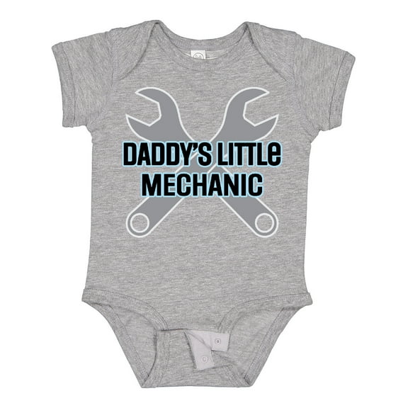 Inktastic Daddys Little Mechanic Baby Boy Boys Baby Bodysuit