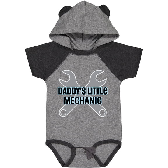 Inktastic Daddys Little Mechanic Baby Boy Boys Baby Bodysuit
