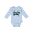 thumbnail image 1 of Inktastic Daddys Little Mechanic Baby Boy Boys Long Sleeve Baby Bodysuit, 1 of 5