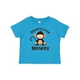thumbnail image 1 of Inktastic Daddys Little Monkey Boys or Girls Baby T-Shirt, 1 of 5