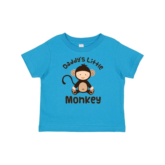 Inktastic Daddys Little Monkey Boys or Girls Baby T-Shirt