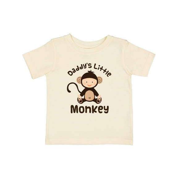Inktastic Daddys Little Monkey Boys or Girls Baby T-Shirt