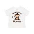 thumbnail image 1 of Inktastic Daddys Little Monkey Boys or Girls Toddler T-Shirt, 1 of 5