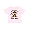 thumbnail image 1 of Inktastic Daddys Little Monkey Boys or Girls Toddler T-Shirt, 1 of 5