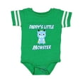 thumbnail image 1 of Inktastic Daddys Little Monster Boys or Girls Baby Bodysuit, 1 of 5