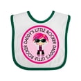 thumbnail image 1 of Inktastic Daddys Little Rocker Girl Girls Baby Bib, 1 of 4