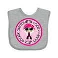 thumbnail image 1 of Inktastic Daddys Little Rocker Girl Girls Baby Bib, 1 of 4
