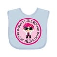 thumbnail image 1 of Inktastic Daddys Little Rocker Girl Girls Baby Bib, 1 of 4