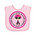 thumbnail image 1 of Inktastic Daddys Little Rocker Girl Girls Baby Bib, 1 of 4