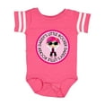 thumbnail image 1 of Inktastic Daddys Little Rocker Girl Girls Baby Bodysuit, 1 of 5