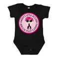 thumbnail image 1 of Inktastic Daddys Little Rocker Girl Girls Baby Bodysuit, 1 of 5