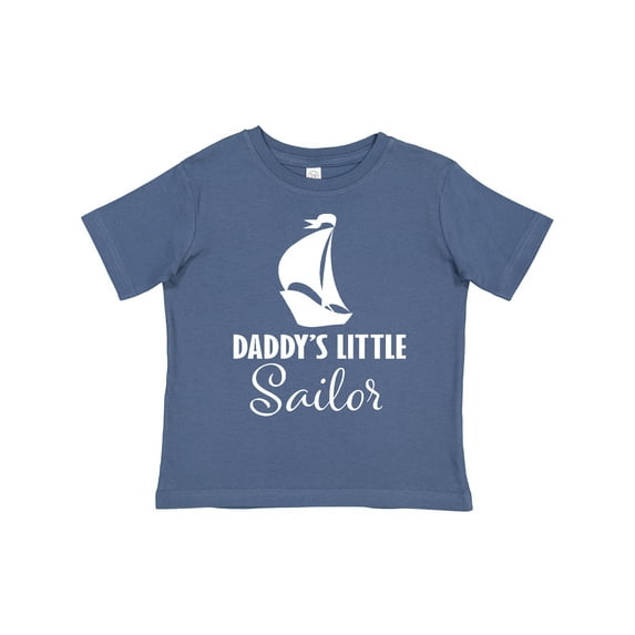Inktastic Daddys Little Sailor Sailboat Cute Boys Toddler T-Shirt