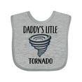 thumbnail image 1 of Inktastic Daddys Little Tornado Boys Boys Baby Bib, 1 of 4