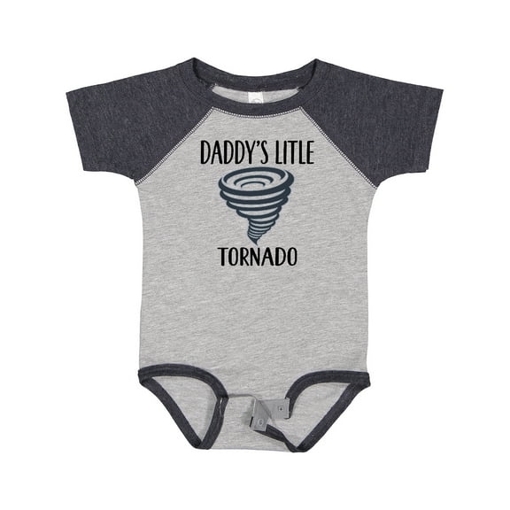 Inktastic Daddys Little Tornado Boys Boys Baby Bodysuit