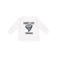 thumbnail image 1 of Inktastic Daddys Little Tornado Boys Boys Long Sleeve Toddler T-Shirt, 1 of 5