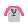 thumbnail image 1 of Inktastic Daddys Little Tornado Boys Boys Toddler T-Shirt, 1 of 5