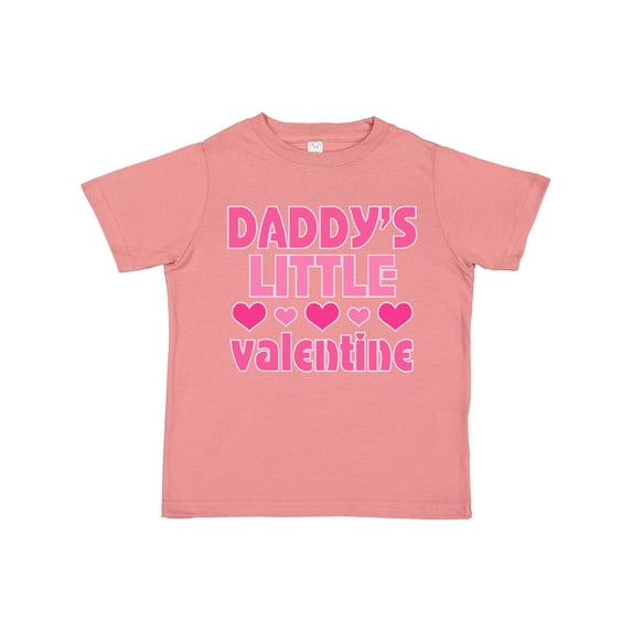 Inktastic Daddys Little Valentine Girls Toddler T-Shirt