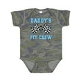 thumbnail image 1 of Inktastic Daddys Pit Crew Boys Racing Boys Baby Bodysuit, 1 of 5