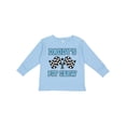 thumbnail image 1 of Inktastic Daddys Pit Crew Boys Racing Boys Long Sleeve Toddler T-Shirt, 1 of 5