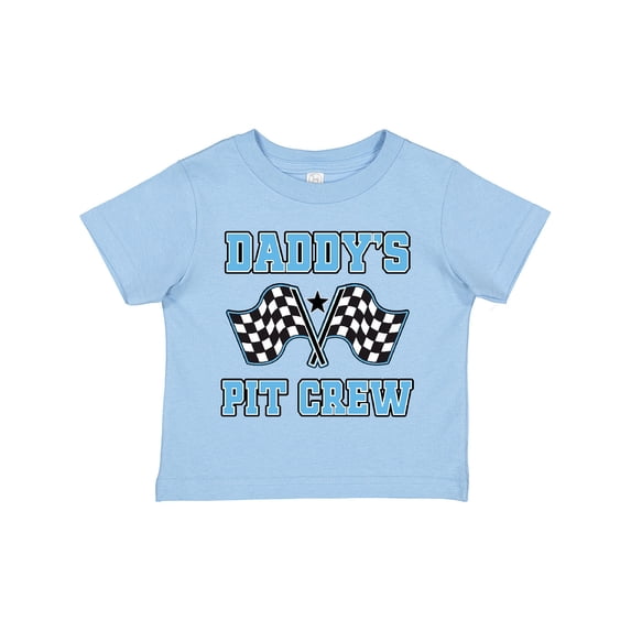 Inktastic Daddys Pit Crew Boys Racing Boys Toddler T-Shirt
