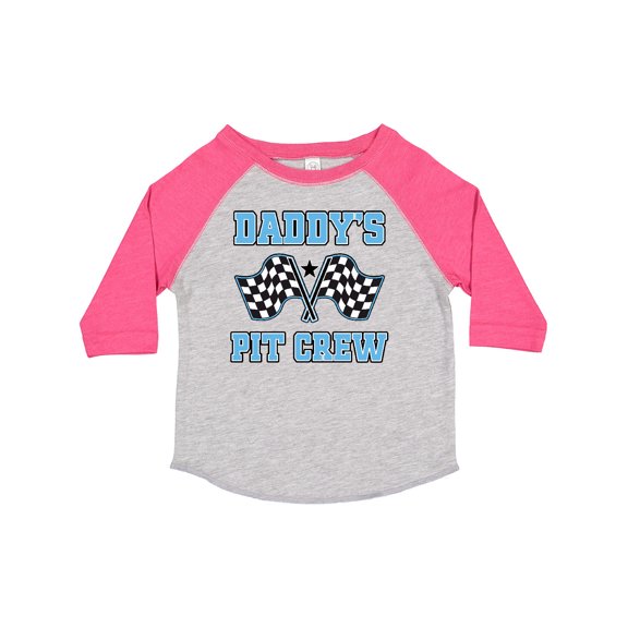 Inktastic Daddys Pit Crew Boys Racing Boys Toddler T-Shirt