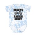 thumbnail image 1 of Inktastic Daddys Racing Buddy Car Flags Boys or Girls Baby Bodysuit, 1 of 5