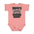 thumbnail image 1 of Inktastic Daddys Racing Buddy Car Flags Boys or Girls Baby Bodysuit, 1 of 5
