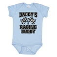 thumbnail image 1 of Inktastic Daddys Racing Buddy Car Flags Boys or Girls Baby Bodysuit, 1 of 5