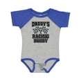 thumbnail image 1 of Inktastic Daddys Racing Buddy Car Flags Boys or Girls Baby Bodysuit, 1 of 5