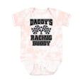 thumbnail image 1 of Inktastic Daddys Racing Buddy Car Flags Boys or Girls Baby Bodysuit, 1 of 5