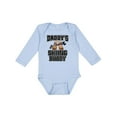 thumbnail image 1 of Inktastic Daddys Skiing Buddy Kids Skis Boys or Girls Long Sleeve Baby Bodysuit, 1 of 5