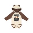 thumbnail image 1 of Inktastic Daddys Skiing Buddy Kids Skis Boys or Girls Long Sleeve Baby Bodysuit, 1 of 5