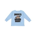 thumbnail image 1 of Inktastic Daddys Skiing Buddy Kids Skis Boys or Girls Long Sleeve Toddler T-Shirt, 1 of 5